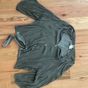 Olive colored long sleeve